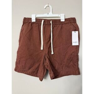 Goodfellow & Co Pull-On Shorts Mens Medium Brown 7" Inseam Vintage NWT